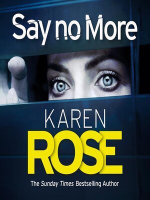 cover image of Say No More